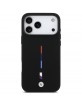 BMW iPhone 17 / 18 Pro Max Hülle Case MagSafe M Silicon Tricolor Schwarz