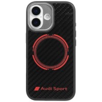 Audi iPhone 17 Pro Case RSQ Carbon Sport MagSafe Black