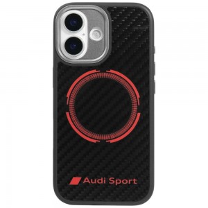 Audi iPhone 17 Pro Case RSQ Carbon Sport MagSafe Black