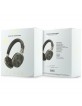 Guess Bluetooth Over-Ear Headphones with ENC Metal 4G Script Logo Brown