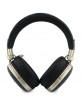 Guess Bluetooth Over-Ear Headphones with ENC Metal 4G Script Logo Black