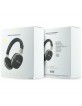 Guess Bluetooth Over-Ear Headphones with ENC Metal 4G Script Logo Black
