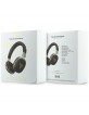 Guess Bluetooth Over-Ear Headphones with ENC Grained Triangle Logo Brown