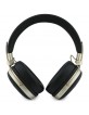 Guess Bluetooth Over-Ear Headphones ENC Grained Triangle Logo Black
