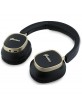 Guess Bluetooth Over-Ear Headphones with ENC Rectangle Metal Script Black