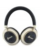 Guess Bluetooth Over-Ear Headphones ENC 4G Gold Script Metal Black