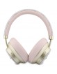 Guess Bluetooth Over-Ear Headphones ENC 4G Gold Script Metal Pink