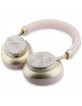 Guess Bluetooth Over-Ear Headphones ENC 4G Gold Script Metal Pink
