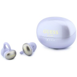 Guess Bluetooth OWS Headphones Metallic Finish Electroplated Purple