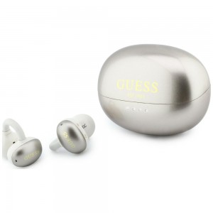 Guess Bluetooth OWS Headphones Metallic Finish Electroplated Gold