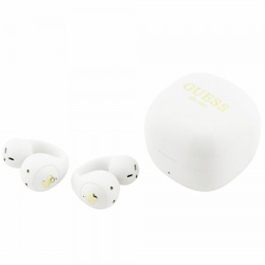 Guess Bluetooth Headphones OWS Mini Classic Logo White