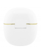 Guess Bluetooth In-Ear Headphones TWS Glossy Gold Line Classic White