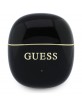 Guess Bluetooth In-Ear Headphones TWS Glossy Gold Line Classic Black
