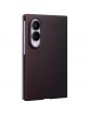Original Samsung Z Fold 8 Magnet Carbon Case Hülle Rot + 2x Schutzfolien