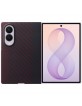 Original Samsung Z Fold 8 Magnet Carbon Case Hülle Rot + 2x Schutzfolien