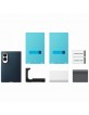 Original Samsung Z Fold 8 Magnet Carbon Case Hülle Blau / Navy + 2x Schutzfolien
