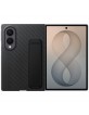 Original Samsung Z Fold 8 Kickstan Carbon Case Hülle + 2x Schutzfolien