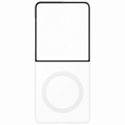 Original Samsung Z Flip 8 Hülle Case Magnet Transparent