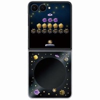 Original Samsung Z Flip 8 Hülle Case LED Flipsuit Schwarz