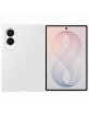 Original Samsung Z Fold 8 Magnet Silicone Case Hülle Weiß + 2x Schutzfolien