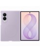 Original Samsung Z Fold 8 Magnet Silicone Case Hülle Violet + 2x Schutzfolien