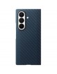 Original Samsung Z Fold 8 Ultra Magnet Carbon Case Hülle Blau + 2x Schutzfolien