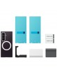 Original Samsung Z Fold 8 Ultra Hülle Case Magnet Transparent + 2x Schutzfolien