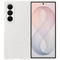 Original Samsung Z Fold 8 Ultra Magnet Silicone Case Hülle Weiß + 2x Schutzfolien