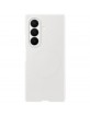 Original Samsung Z Fold 8 Ultra Magnet Silicone Case Hülle Weiß + 2x Schutzfolien