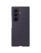 Original Samsung Z Fold 8 Ultra Magnet Silicone Case Hülle Violet + 2x Schutzfolien