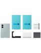 Original Samsung Z Fold 8 Magnet Silicone Case Hülle Grün + 2x Schutzfolien