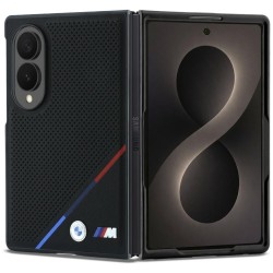 BMW Samsung Z Fold 8 MagSafe Hülle Book Case Perforated Signature M Schwarz