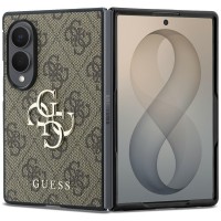 Guess Samsung Z Fold 8 Hülle Book Case Big 4G Logo Braun