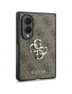 Guess Samsung Z Fold 8 Hülle Book Case Big 4G Logo Braun