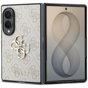 Guess Samsung Z Fold 8 Hülle Book Case Big 4G Logo Rosa