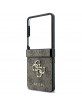 Guess Samsung Z Flip 8 Hülle Book Case Big 4G Logo Braun