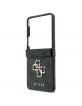 Guess Samsung Z Flip 8 Hülle Book Case Big 4G Logo Schwarz