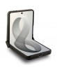 Guess Samsung Z Flip 8 Hülle Book Case Magnetic Ring Stand Beige