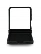 Guess Samsung Z Flip 8 Hülle Book Case Magnetic Ring Stand Beige