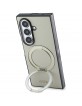 Guess Samsung Z Fold 8 Ultra Hülle Book Case Magnetic Ring Stand Beige