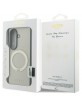 Guess Samsung Z Fold 8 Ultra Hülle Book Case Magnetic Ring Stand Beige