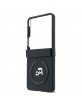 Karl Lagerfeld Samsung Z Flip 8 Hülle Book Case Karl Choupette MagSafe Schwarz