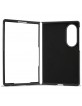 Karl Lagerfeld Samsung Z Fold 8 Hülle Book Case Saffiano Karl Choupette Schwarz