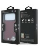 BMW iPhone 18 Pro / 17 Pro Hülle Case M Metal Logo Carbon MagSafe Burgundy