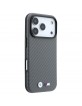 BMW iPhone 18 Pro / 17 Pro Hülle Case M Metal Logo Carbon MagSafe Anthracite