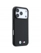 BMW iPhone 17 / 18 Pro Max Hülle Case M Metal Logo Carbon MagSafe Schwarz