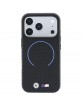 BMW iPhone 18 Pro / 17 Pro Hülle Case M Metal Carbon MagSafe Schwarz