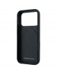 BMW iPhone 17 / 18 Pro Max Hülle Case M Metal Logo Kevlar MagSafe Schwarz