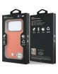 BMW iPhone 17 / 18 Pro Max Hülle Case M Metal Logo Kevlar MagSafe Orange