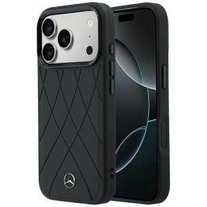 Mercedes iPhone 18 Pro /17 Pro Hülle Case Crossed Lines MagSafe Schwarz